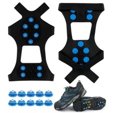 Crampon Chaussures Neige - Crampons AntidéRapants Chaussures avec Un Crampon ...