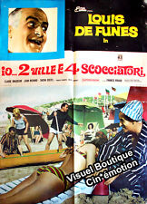 Affiche Pliée Italienne. NOUS IRONS À DEAUVILLE (IO 2 VILLE E 4 SCOCCIATORI) #