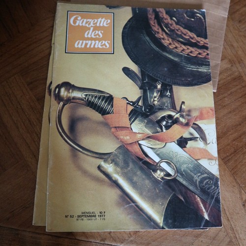 Revue gazette armes 1977 - revue, n°52