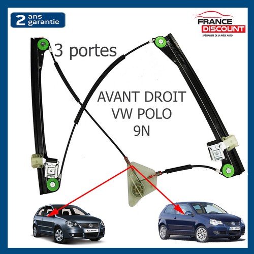 Mecanisme leve vitre - mecanisme, avant