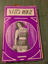 Nuits d’Orgie – Jean-Louis Quesnot – Éditions Panama 1949 – Roman érotique...