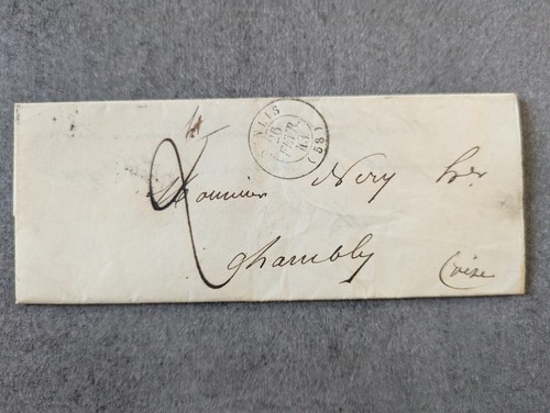 Lac lettre 1843 de - lac,