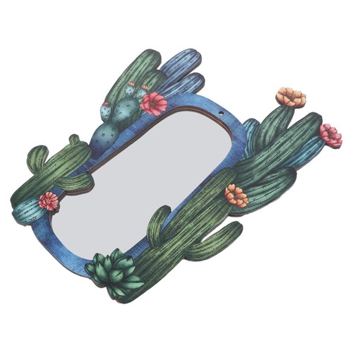 Miroir mural forme de - en,