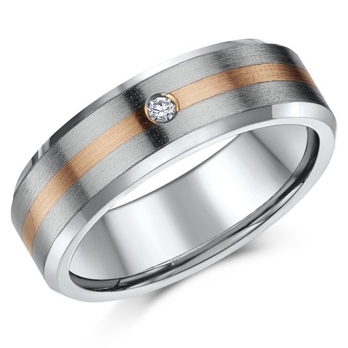 Bague jonc titane - jonc, mm