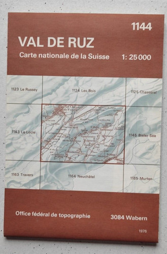Carte topo 25000 1144 val - carte,