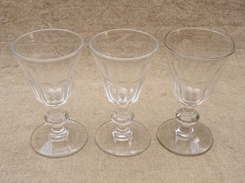 Anciens verres cristal - anciens,