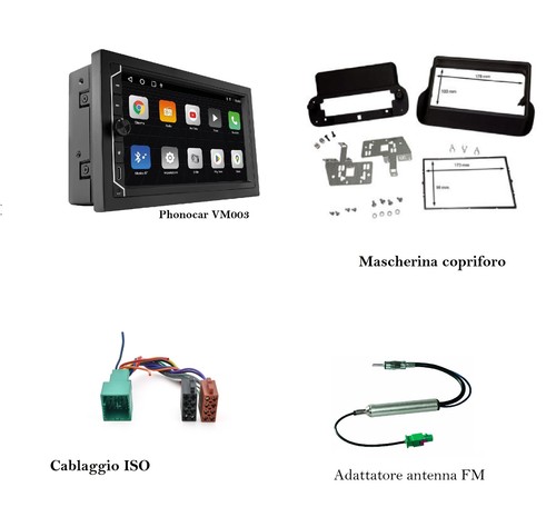 Mediastation pour fiat pandina - pour,