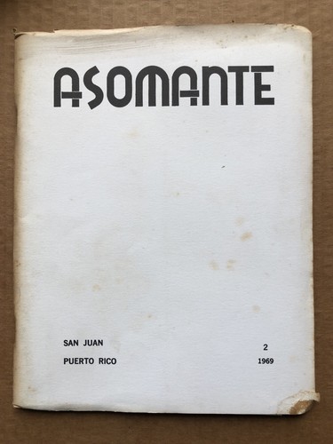 Revista asomante 1969 - n.2,