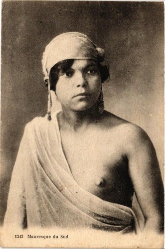 Cpa mauresque sud female - mauresque,
