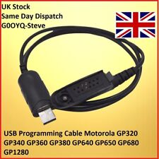 USB Programmation Câble Motorola GP320 GP340 GP360 GP380 GP640 GP650 GP680