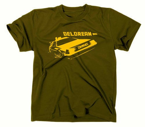 Shirt delorean fan retour - t-shirt,