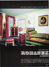 Publicité ancienne tissu