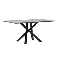 Table Basse Design "Piazza" 100cm Noir