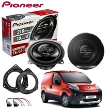 Kit 2 Enceintes Pioneer TS-G1020F Arrière Peugeot Bipper Depuis 2008