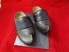 Paire de sabots Breton bois