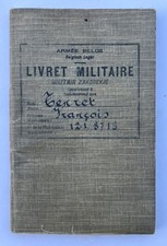 Livret Individuel Armée Belge-Transmissions 2° C.A 1939