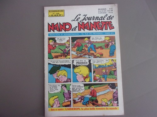 Revue le journal de - bd,