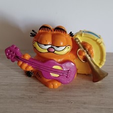 Figurine GARFIELD - 1978, 1981 - Bully West Germany - Garfield musicien 