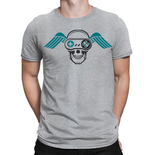 Skull video gamer gaming game - gaming,