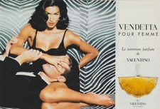 Publicité papier - advertising paper - Vendetta de Valentino 2 pages