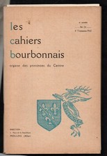 LES CAHIERS DU BOURBONNAIS N°