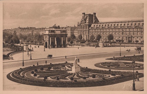 Ancienne carte postale paris - carte,
