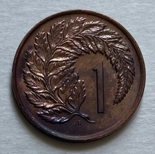 New Zealand 1 Cent 1972 -