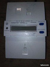 Compteur électrique CBE Schlumberger monophasé 230v C3C4 pour délest