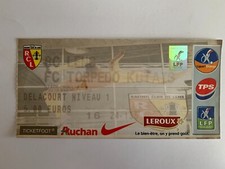 TICKET MATCH UEFA EUROPA LEAGUE RC LENS - FC TORPEDO KUTAISI 14 AOUT 2003