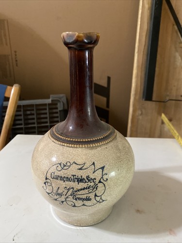 Ancienne bouteille curacao - ancienne,