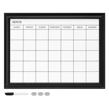 Tableau blanc magnétique planning semaine - Semainier 60,9 x 45,7 x 2cm