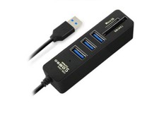 USB Hub Multi 3 Ports + 2