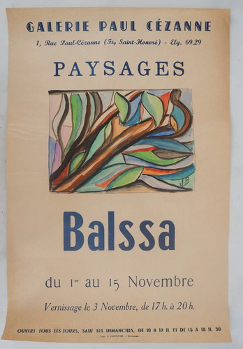 Affiche art j balssa - [affiche,