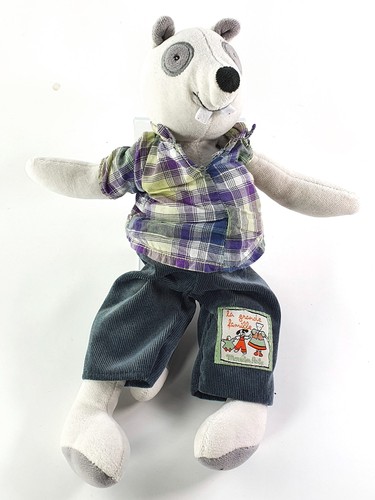 Doudou raton laveur grande - doudou,