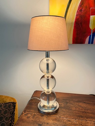 Lampe design verre et - design,