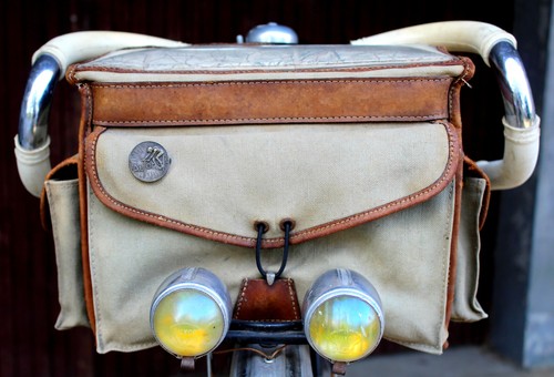Vélo ancien automoto broche - vélo,