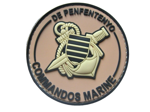 Ecusson pvc des - des, commandos