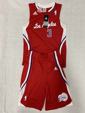 Adidas NBA Clippers Chris Paul #3 Maillot + Short Rouge / Taille 140 / Small
