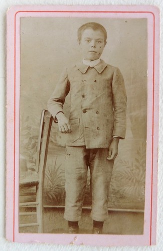 Cdv photo albert - photo, à