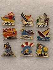 Lot X 9 Pin’s Theme Alimentaire Volvic Eau Sport État Voir Photo Merci Pin Pins