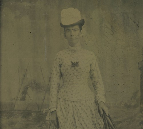 Photo ancienne rare tintype - photo,