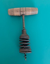 ANCIEN TIRE-BOUCHON A RESSORT