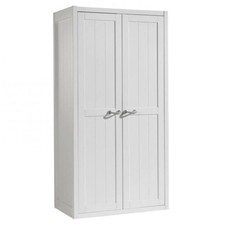 Armoire 2 Portes "Lewis" 200cm Blanc