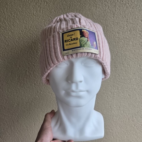 Bonnet couleur rose garçon - rose, un
