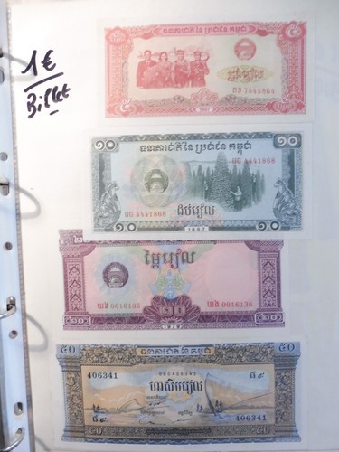Lot ancien billet etranger - ancien,