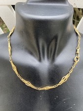 collier et bracelet  or jaune