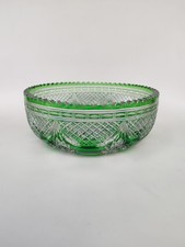 Saladier En Cristal Vert