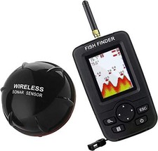 Wireless Sonar Fishing Alert Fish Finder Underwater Echo Sounder Fishing Detecto