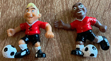 2x Footballeurs Figurine Rouge