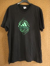 Tee Shirt Adidas Noir vert